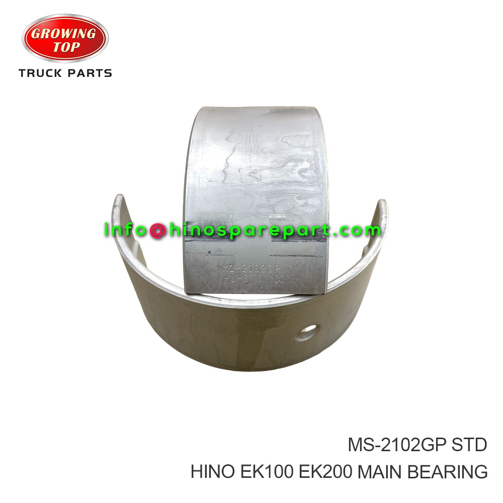 HINO EK100 EK200 MAIN BEARING MS-2102GP STD
