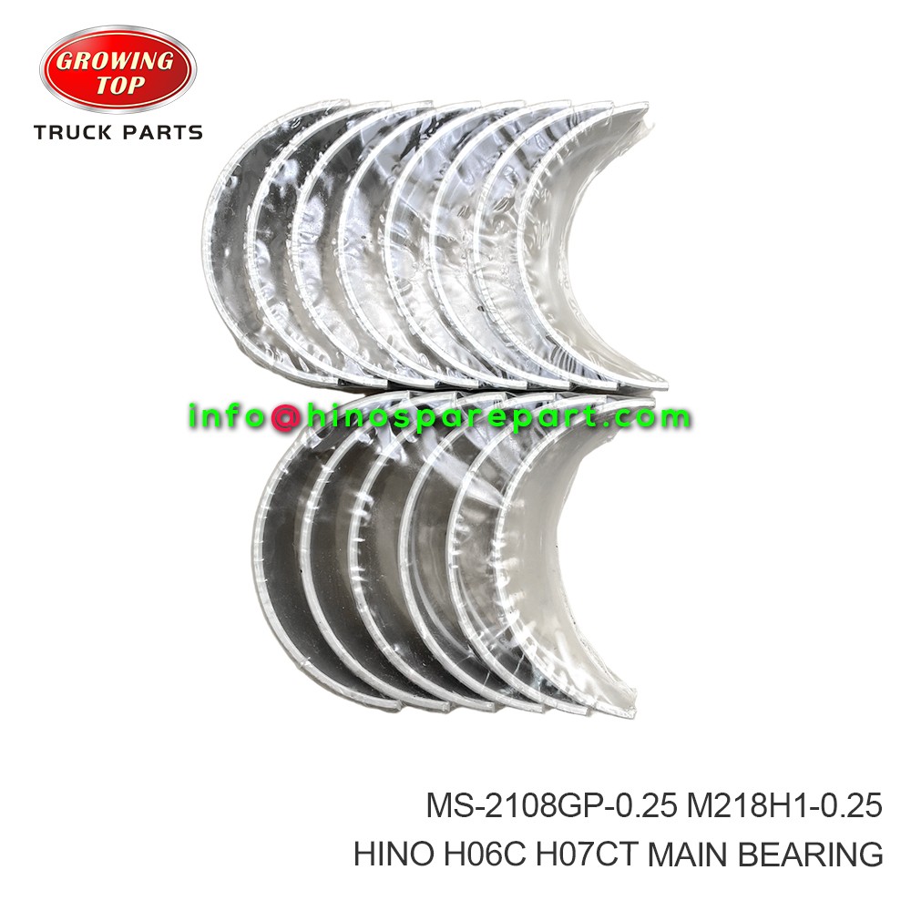 HINO H06C H07CT MAIN BEARIN MS-2108GP-0 25