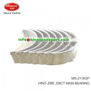HINO J08E J08CT  MAIN BEARING  MS-2118GP