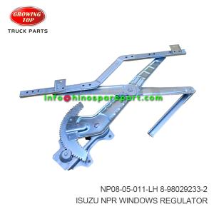 ISUZU NPR WINDOWS REGULATOR NP08-05-011-LH