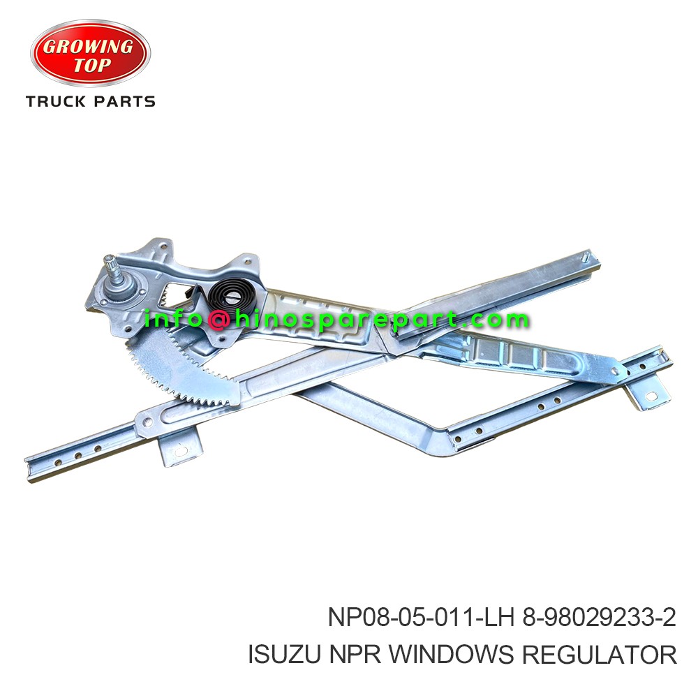 ISUZU NPR WINDOWS REGULATOR NP08-05-011-LH