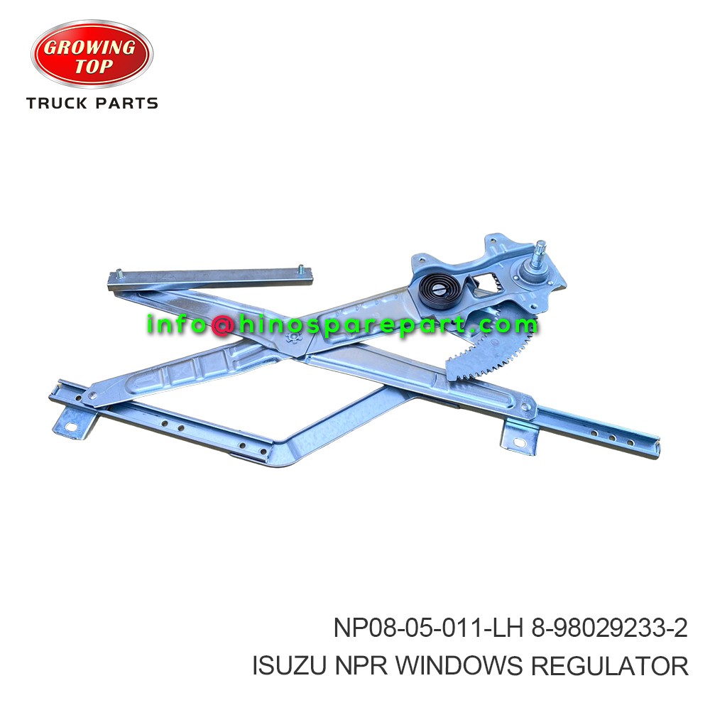 ISUZU NPR WINDOWS REGULATOR NP08-05-011-LH