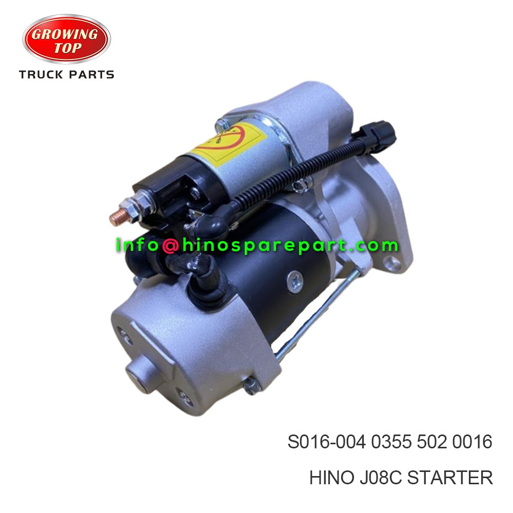 HINO J08C STARTER S016-004