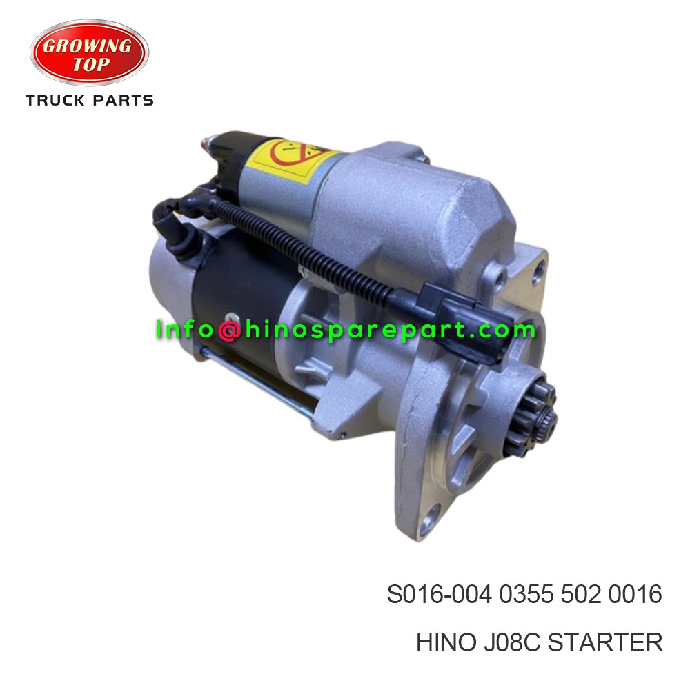 HINO J08C STARTER S016-004