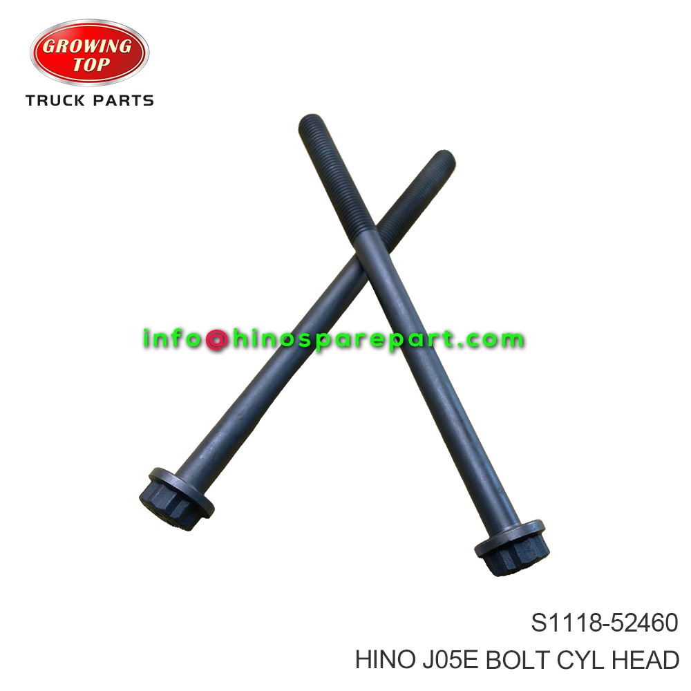 HINO J05E  BOLT CYL HEAD  S1118-52460