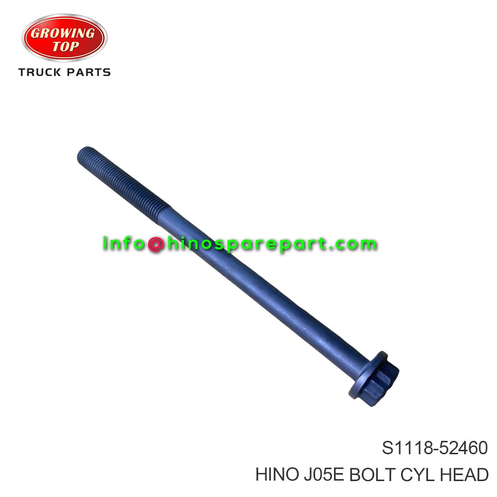 HINO J05E  BOLT CYL HEAD  S1118-52460