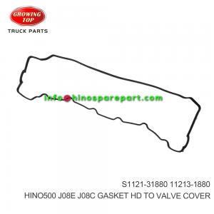 HINO500  J08E J08C GASKET HD TO VALVE COVER S1121-31880 HINO500  J08E J08C GASKET HD TO VALVE COVER S1121-31880