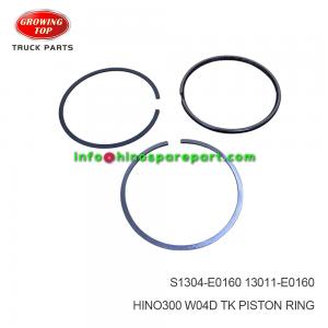 HINO300 W04D TK PISTON RING S1304-E0160