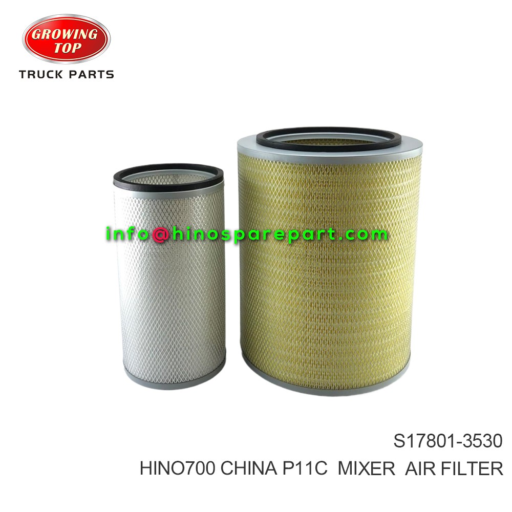 HINO700 CHINA P11C MIXER AIR FILTER S17801-3530