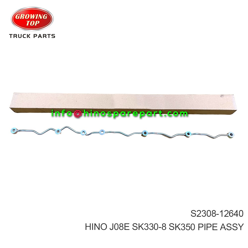 HINO J08E SK330-8 SK350 PIPE ASSY S2308-12640