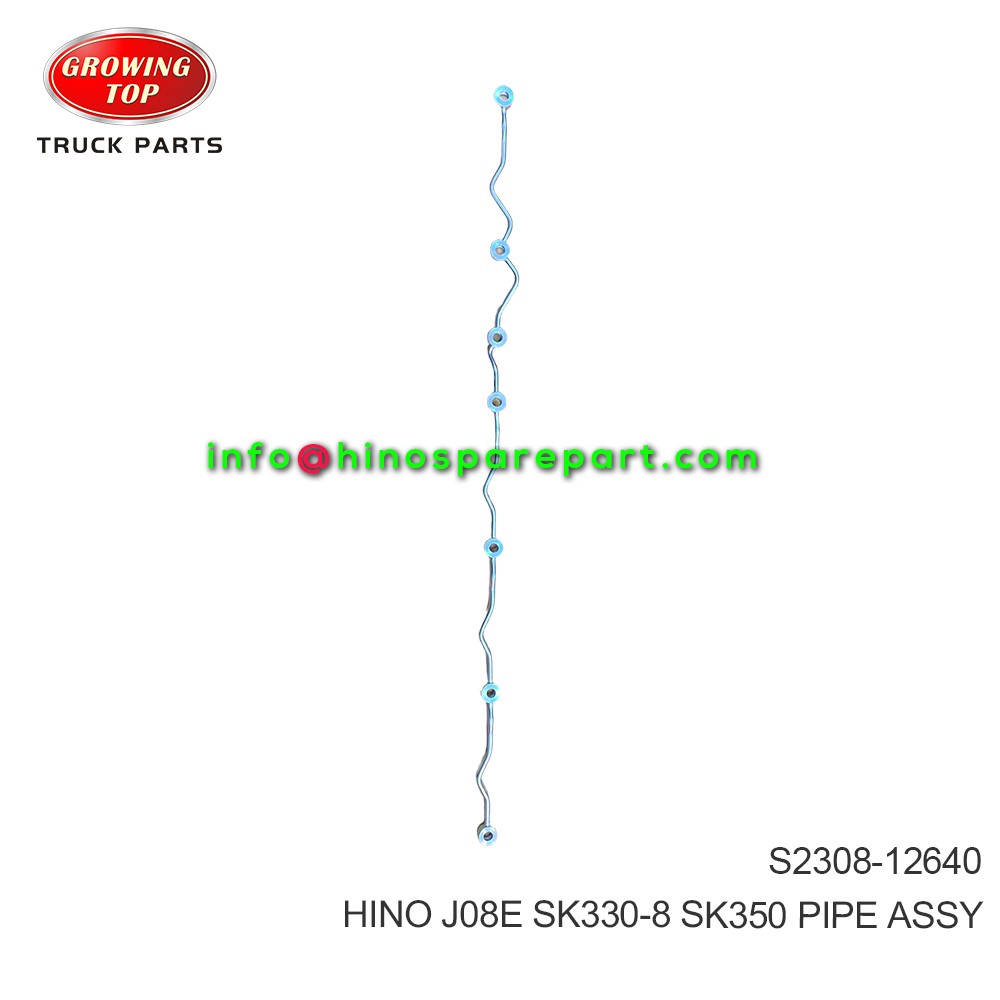 HINO J08E SK330-8 SK350 PIPE ASSY S2308-12640