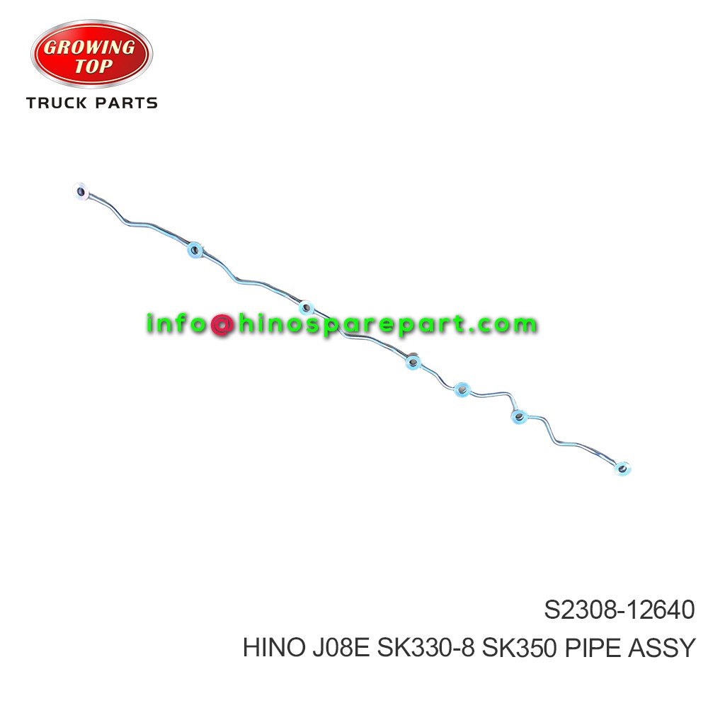 HINO J08E SK330-8 SK350 PIPE ASSY S2308-12640