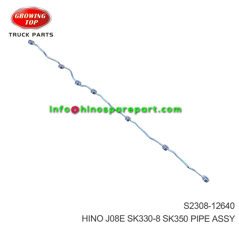 HINO J08E SK330-8 SK350 PIPE ASSY S2308-12640