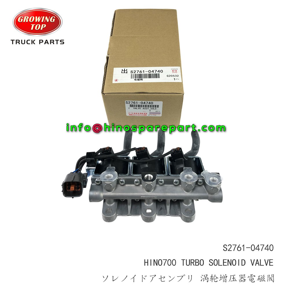HINO700 TURBOCHARGER SOLENOID VALVE ASSY