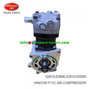 HINO700 P11C AIR COMPRESSOR  S2910-E0D90  HINO700 P11C AIR COMPRESSOR  S2910-E0D90