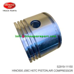 HINO500 J08C H07C PISTON AIR COMPRESSOR S2919-11150