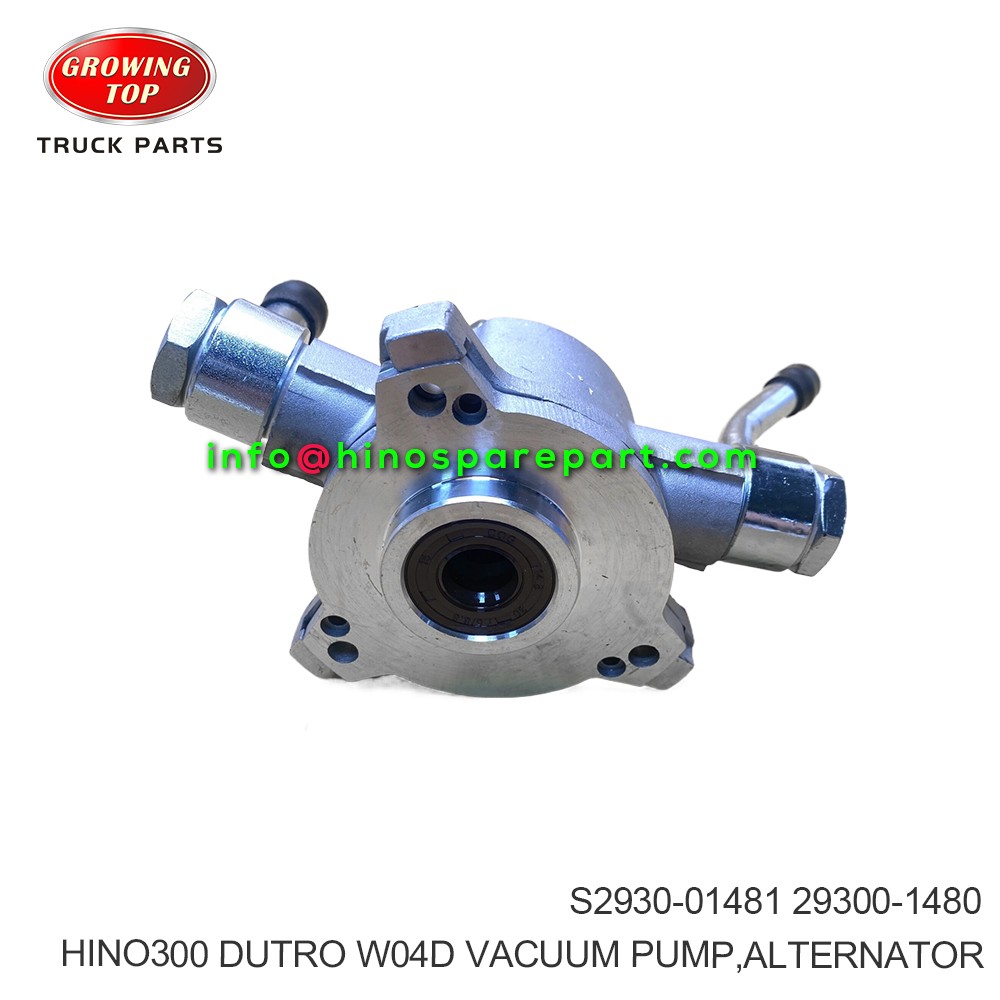 HINO300 DUTRO W04D VACUUM PUMP ALTERNATOR S2930-01481