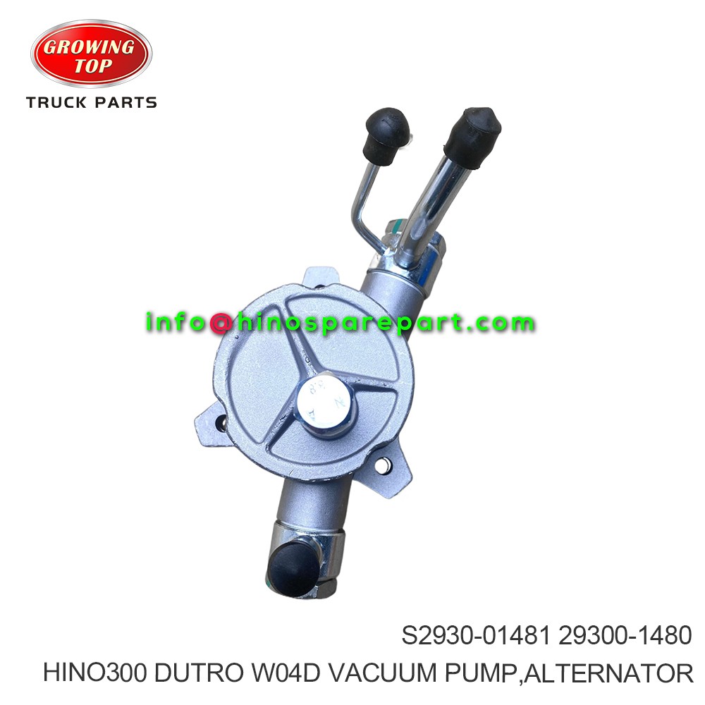 HINO300 DUTRO W04D VACUUM PUMP ALTERNATOR S2930-01481