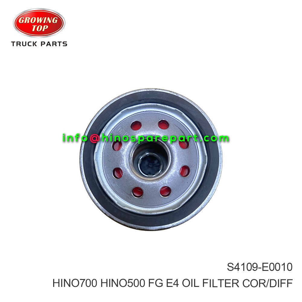 HINO700 HINO500 FG E4 OIL FILTER COR DIFF S4109-E0010