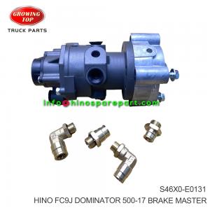 HINO FC9J DOMINATOR 500-17 BRAKE MASTER S46X0-E0131 HINO FC9J DOMINATOR 500-17 BRAKE MASTER S46X0-E0131