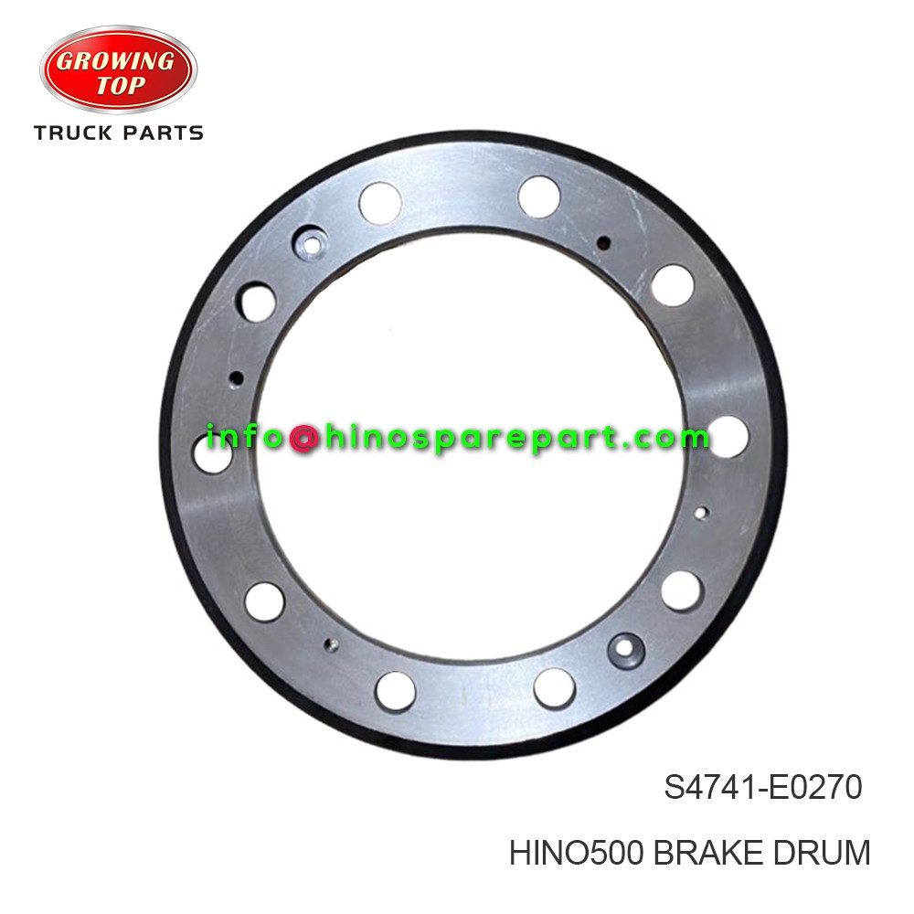 HINO500 BRAKE DRUM S4741-E0270