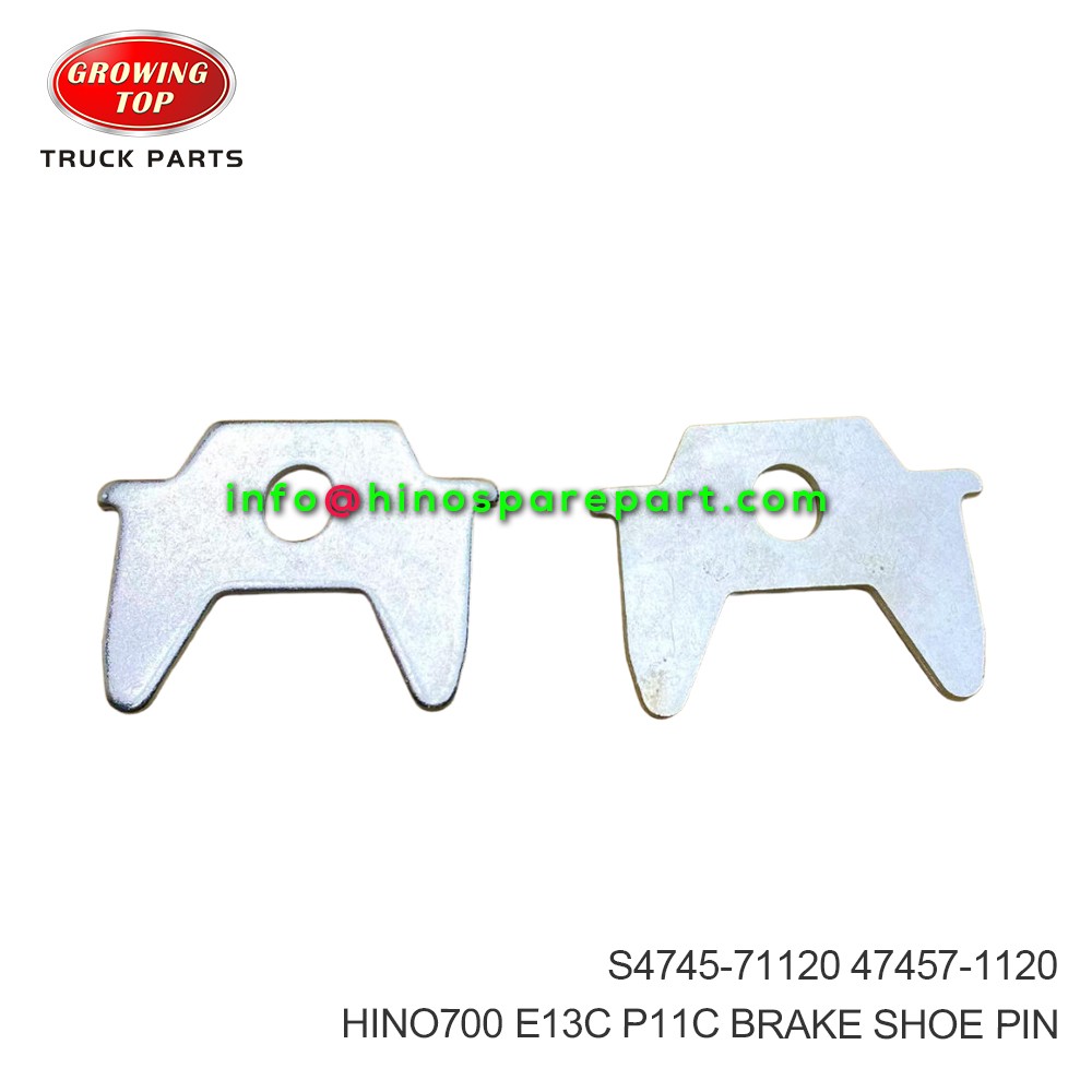HINO700 E13C P11C BRAKE SHOE PIN S4745-71120
