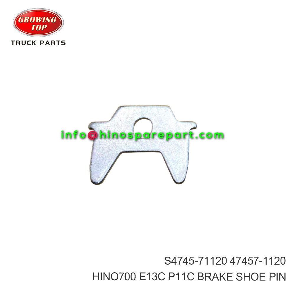 HINO700 E13C P11C BRAKE SHOE PIN S4745-71120