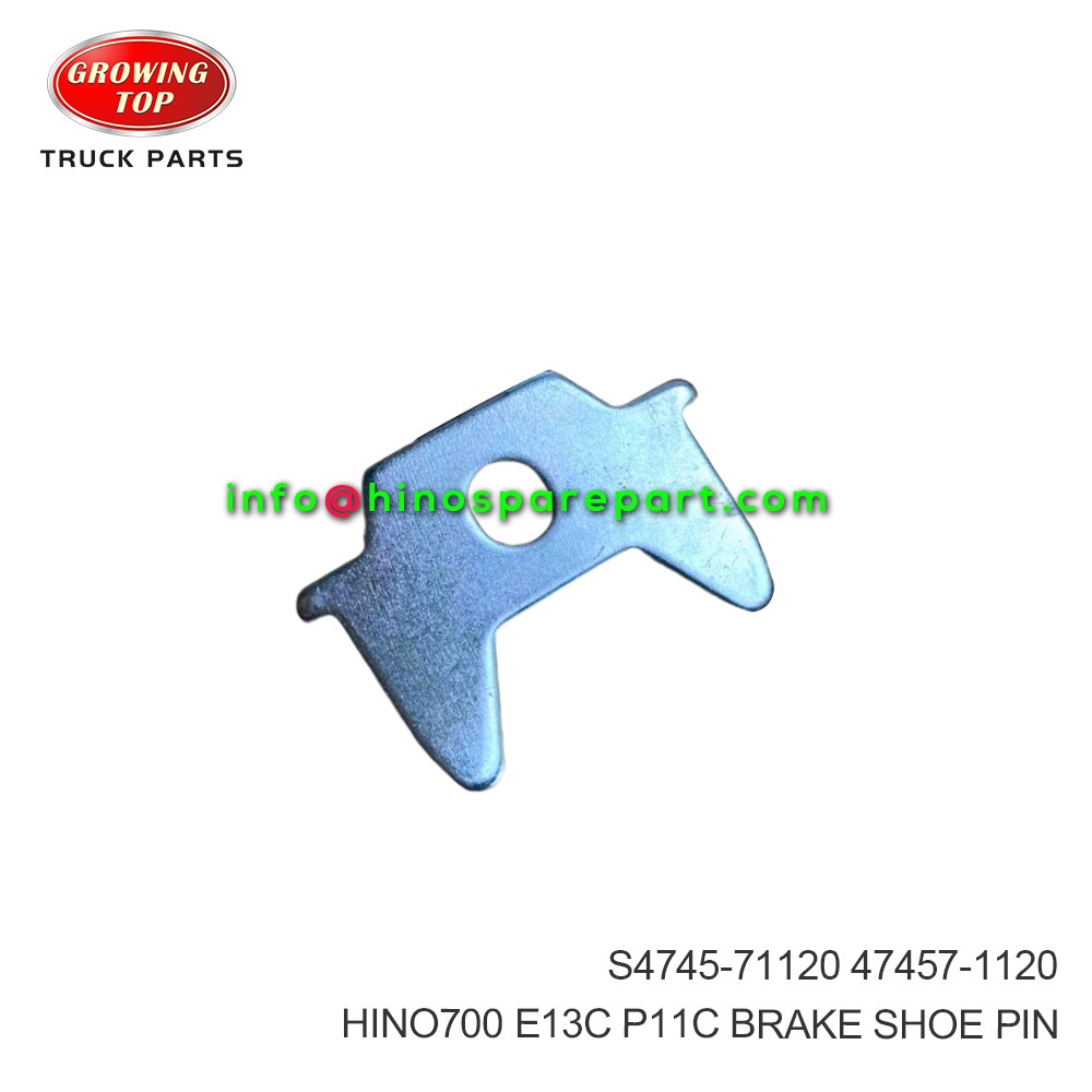 HINO700 E13C P11C BRAKE SHOE PIN S4745-71120