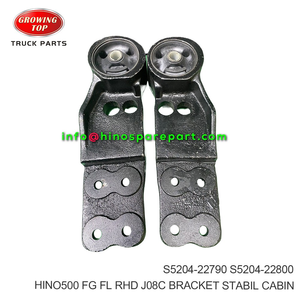 HINO500 FG FL RHD J08C BRACKET STABIL CABIN S5204-22790