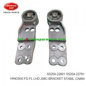 HINO500 FG FL LHD J08C BRACKET STABIL CABIN S5204-22801