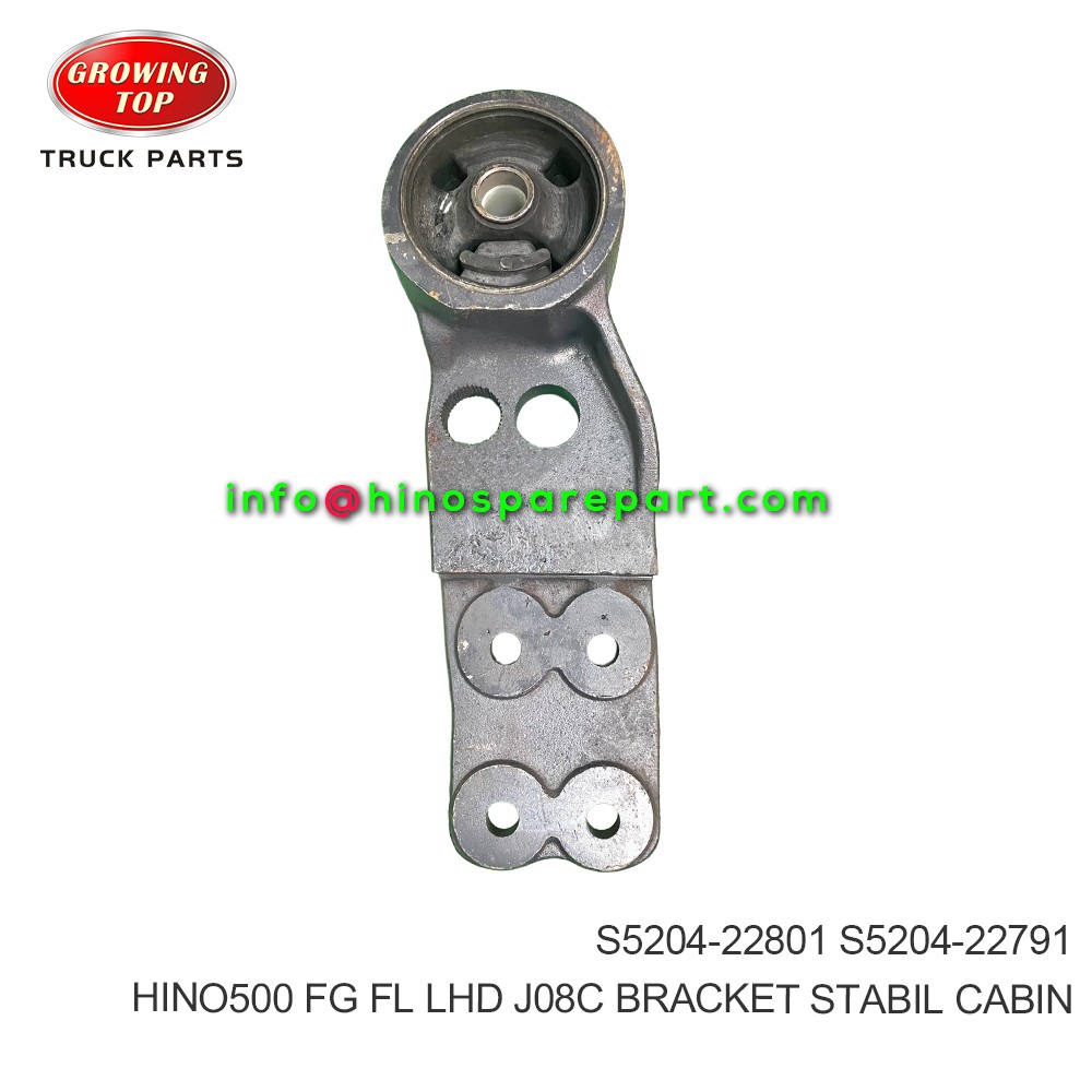 HINO500 FG FL LHD J08C BRACKET STABIL CABIN S5204-22801