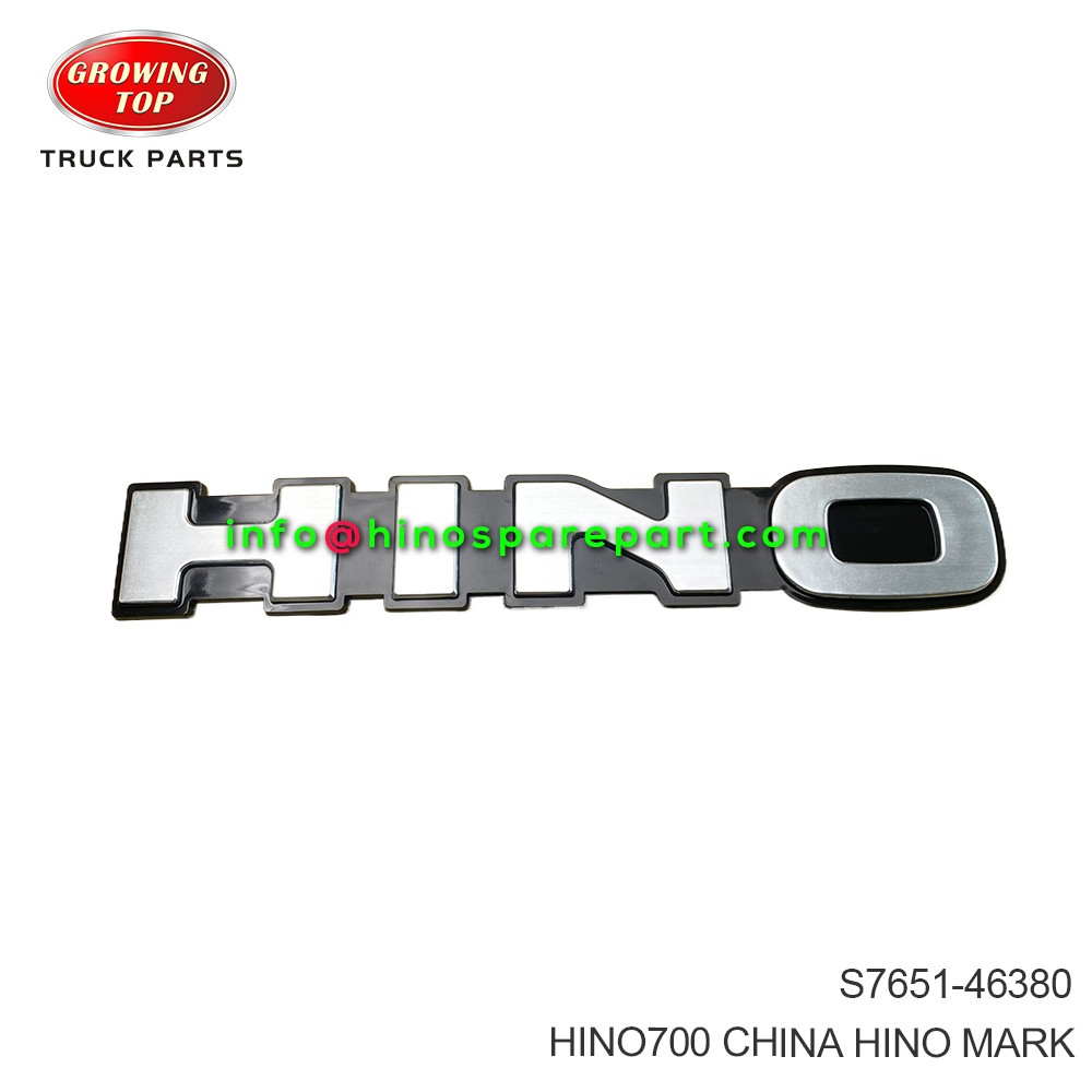 HINO700 CHINA HINO MARK S7651-46380