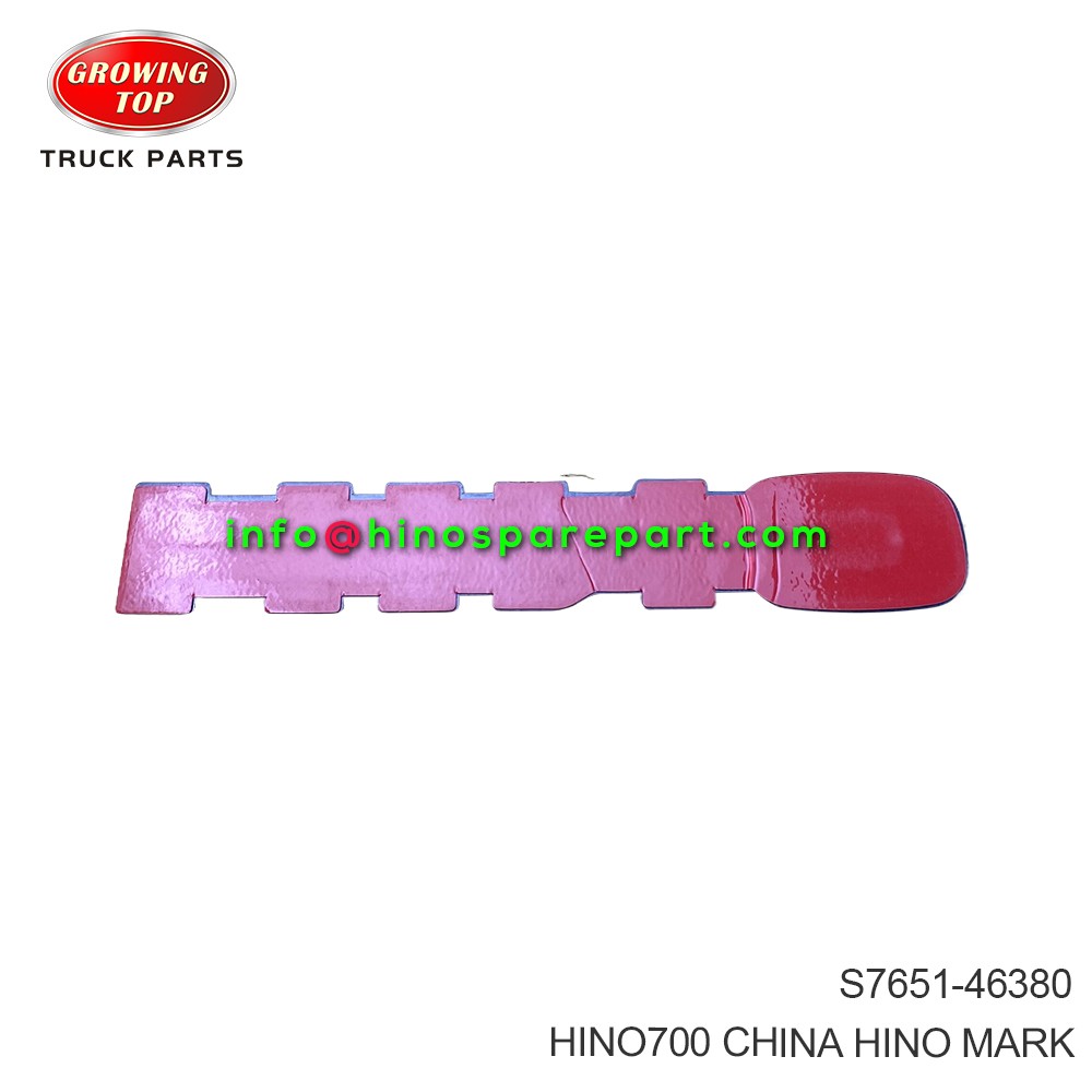HINO700 CHINA HINO MARK S7651-46380
