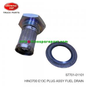 HINO700 E13C PLUG ASSY FUEL DRAIN S7701-01101