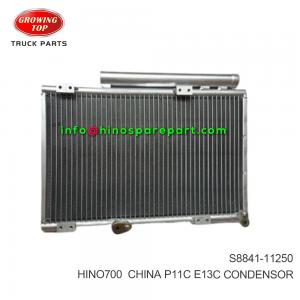 HINO700 CHINA P11C E13C CONDENSER S8841-11250 HINO700 CHINA P11C E13C CONDENSER S8841-11250