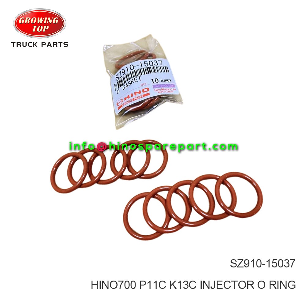 HINO700 P11C K13C INJECTOR O RING  SZ910-15037