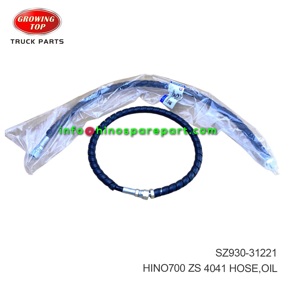 HINO700 ZS 4041 HOSE OIL SZ930-31221