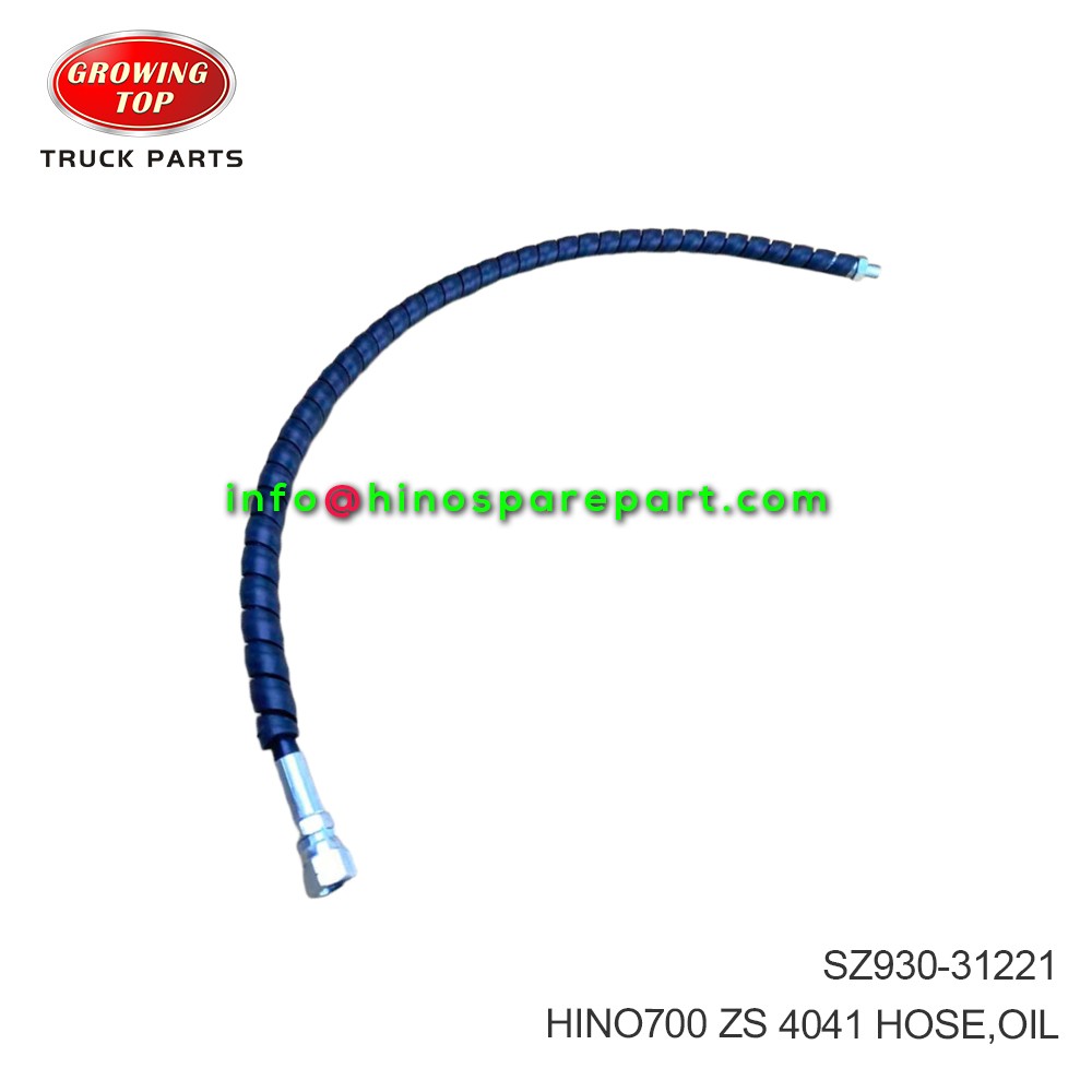 HINO700 ZS 4041 HOSE OIL SZ930-31221