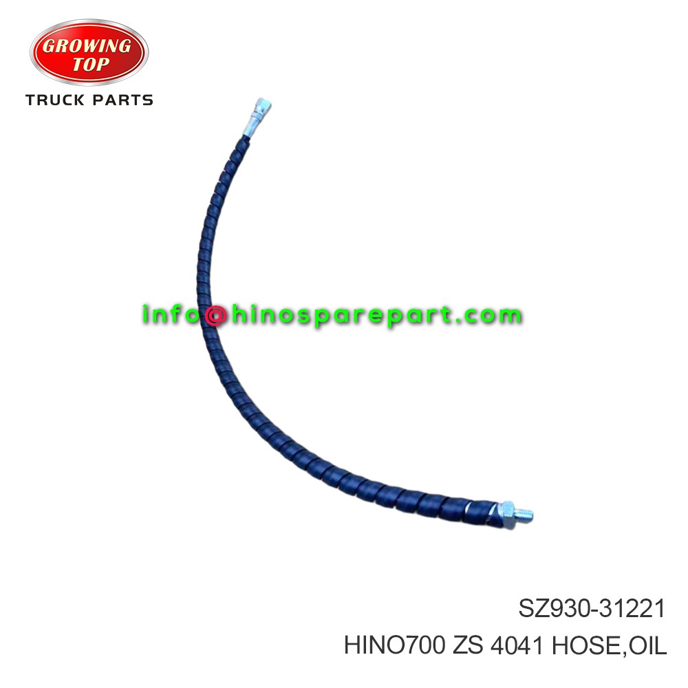 HINO700 ZS 4041 HOSE OIL SZ930-31221