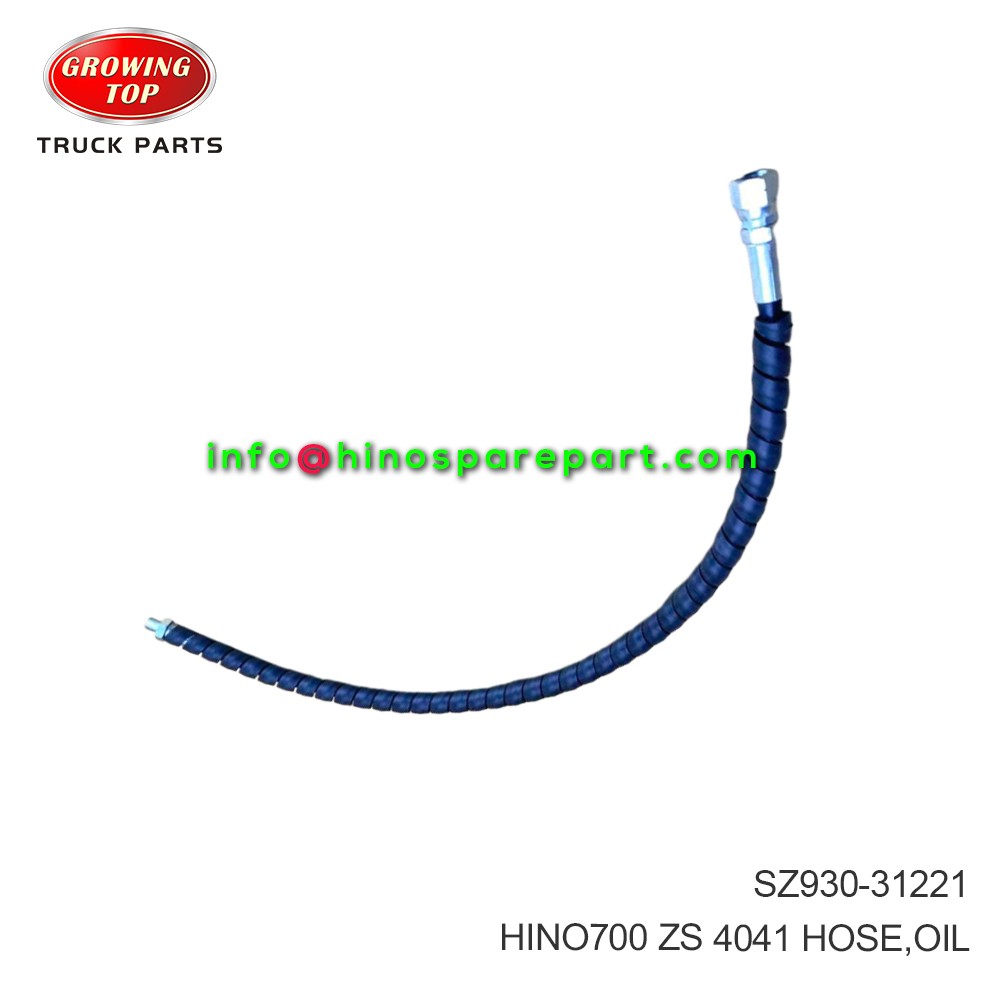HINO700 ZS 4041 HOSE OIL SZ930-31221
