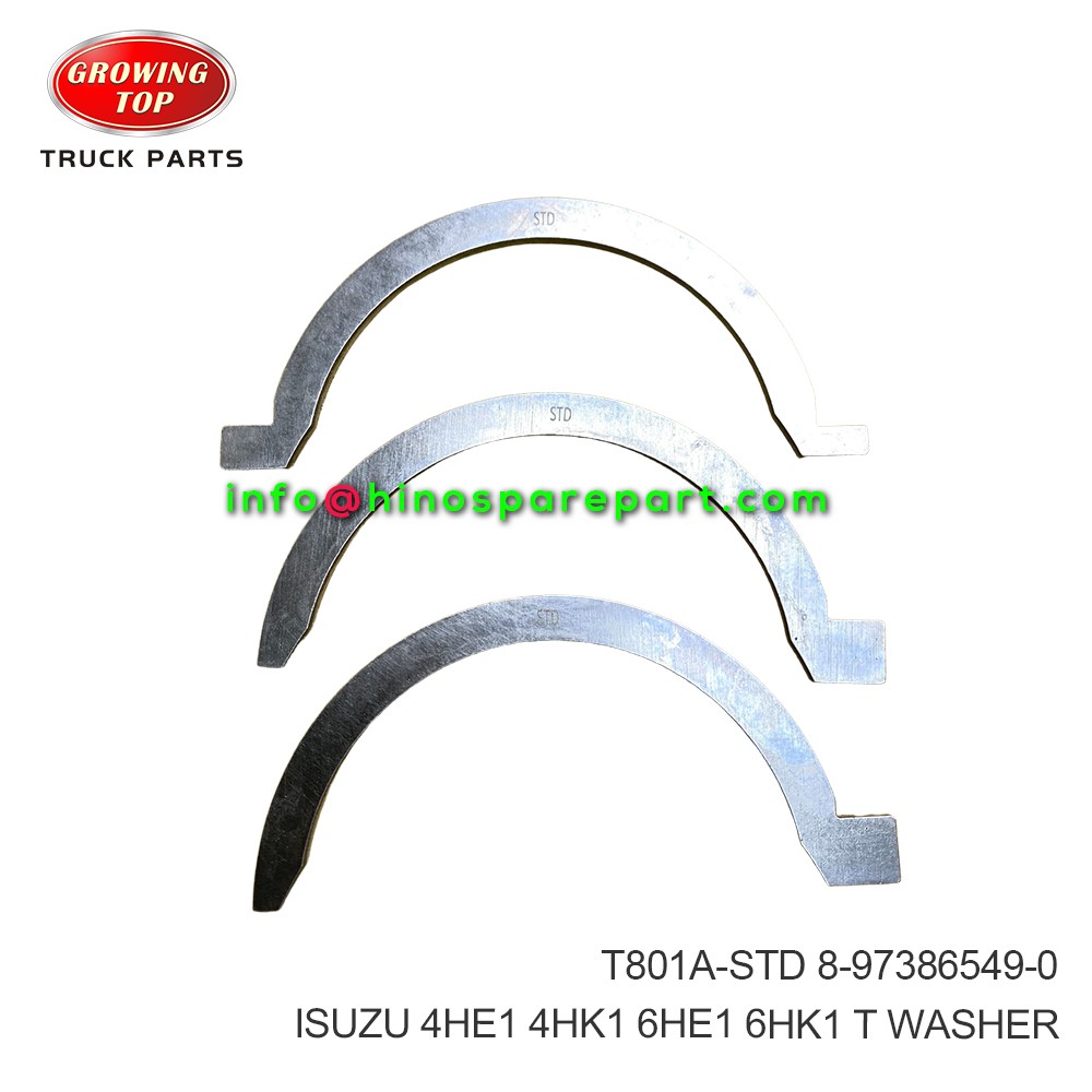 ISUZU 4HE1 4HK1 6HE1 6HK1 T WASHER T801A-STD