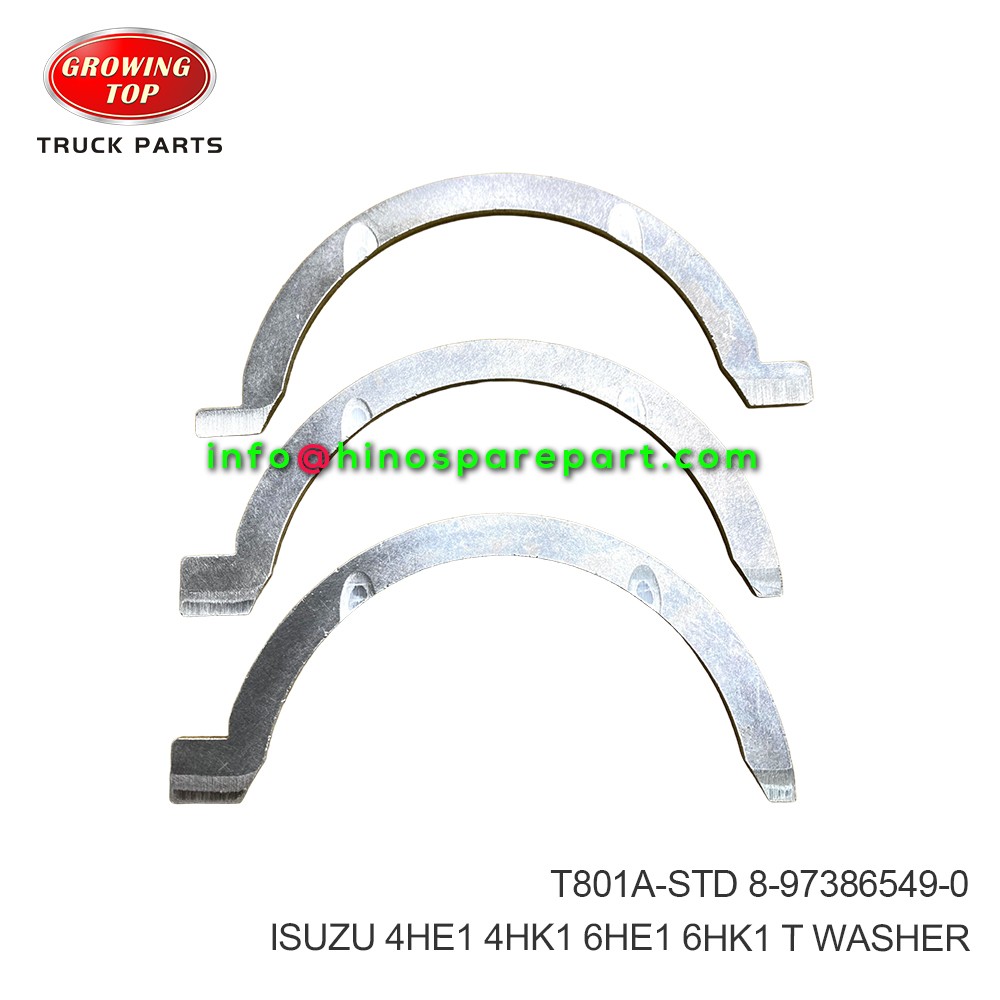ISUZU 4HE1 4HK1 6HE1 6HK1 T WASHER T801A-STD