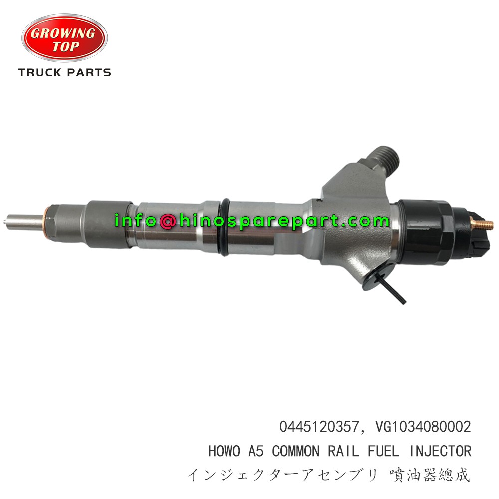 STOCK AVAILABLE HOWO A5 COMMON RAIL FUEL INJECTOR