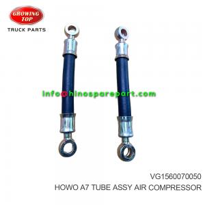 HOWO A7 TUBE ASSY AIR COMPRESSOR VG1560070050