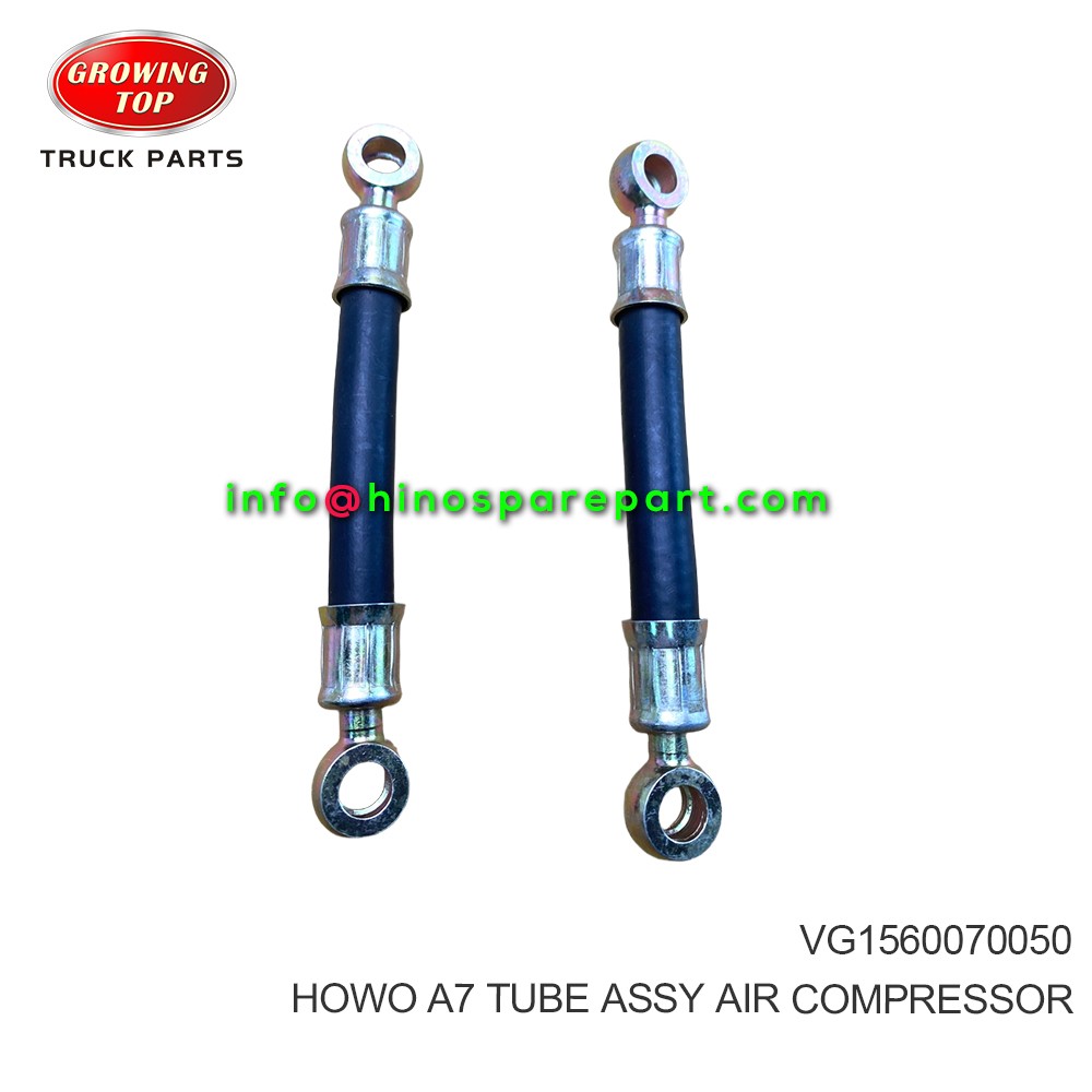 HOWO A7 TUBE ASSY AIR COMPRESSOR VG1560070050