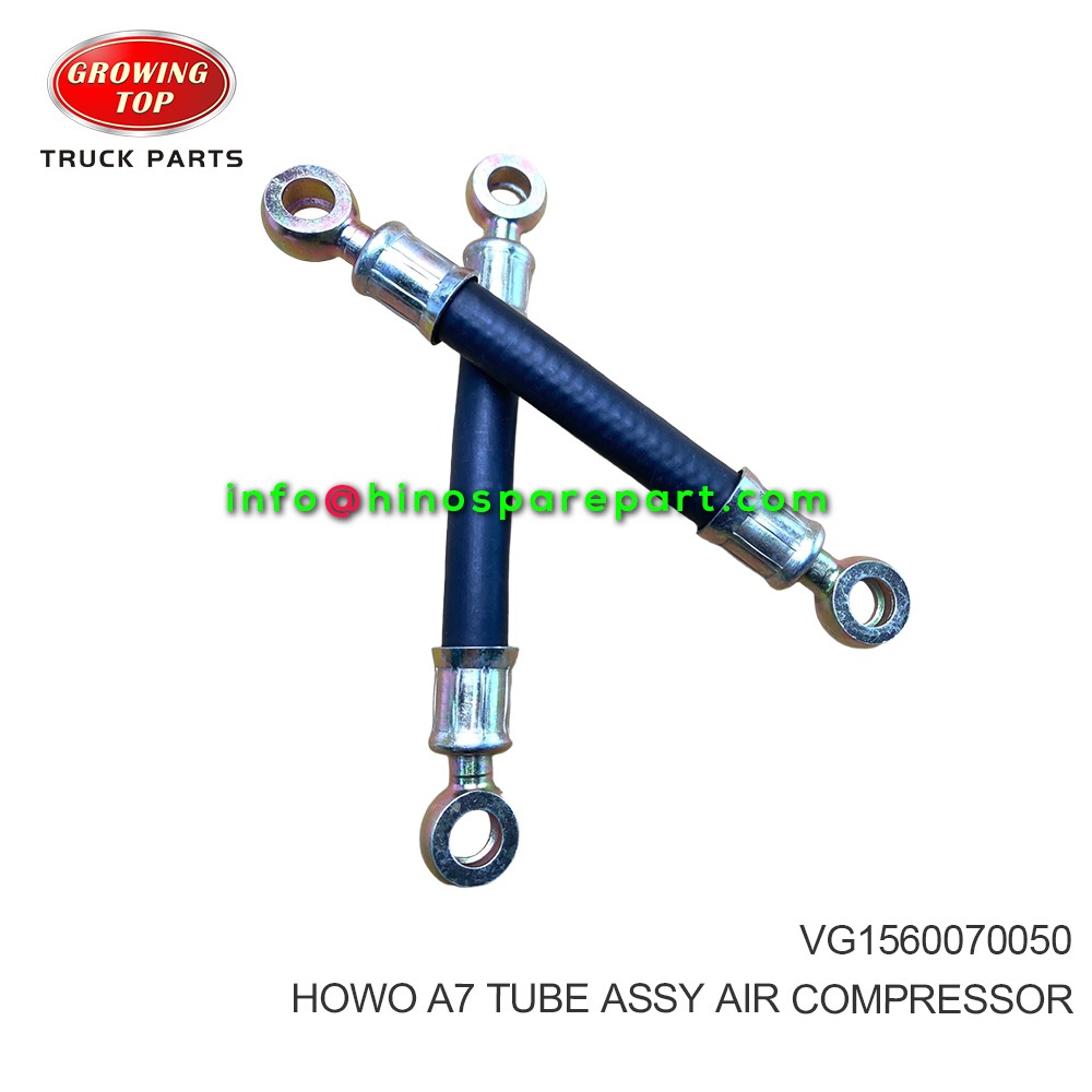 HOWO A7 TUBE ASSY AIR COMPRESSOR VG1560070050
