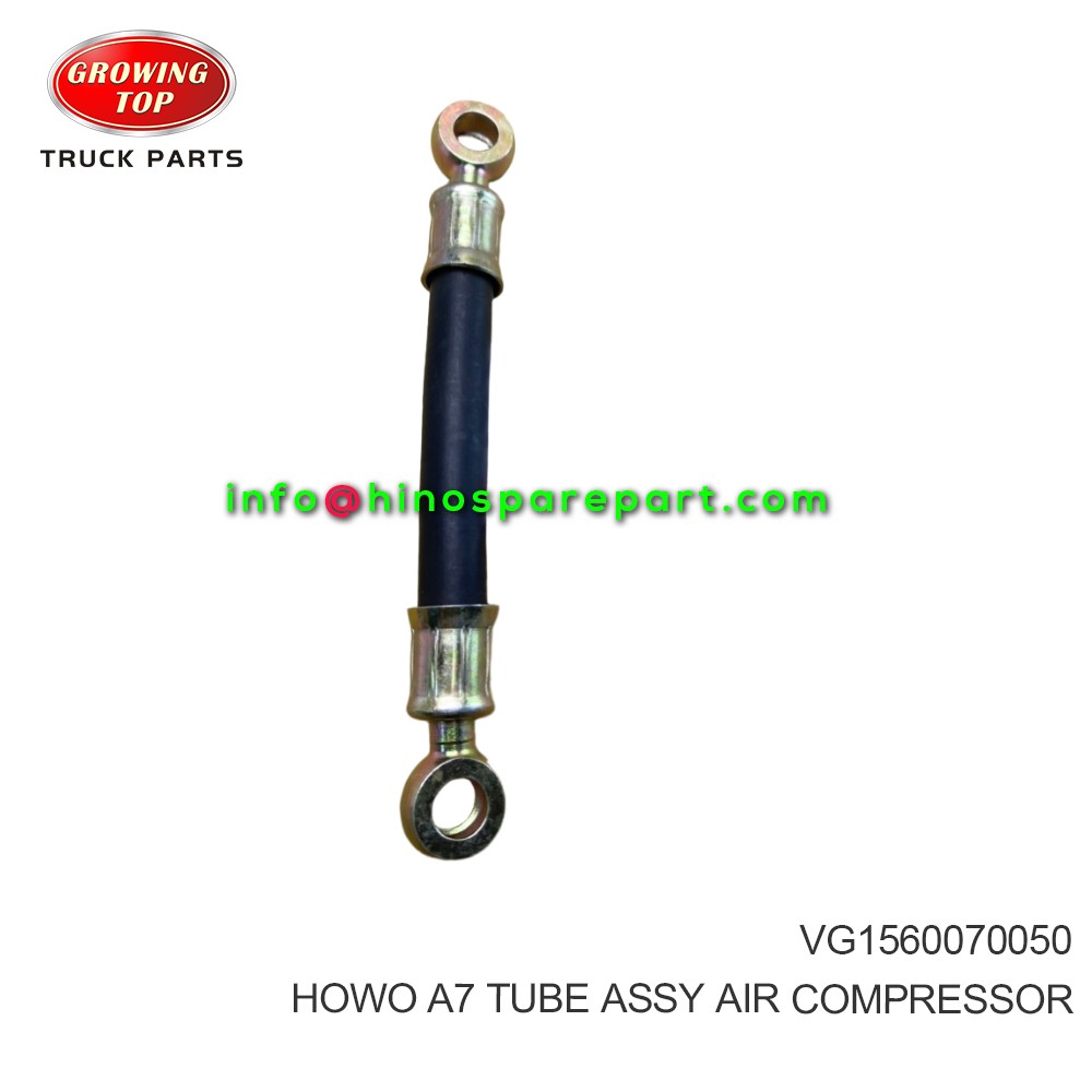 HOWO A7 TUBE ASSY AIR COMPRESSOR VG1560070050
