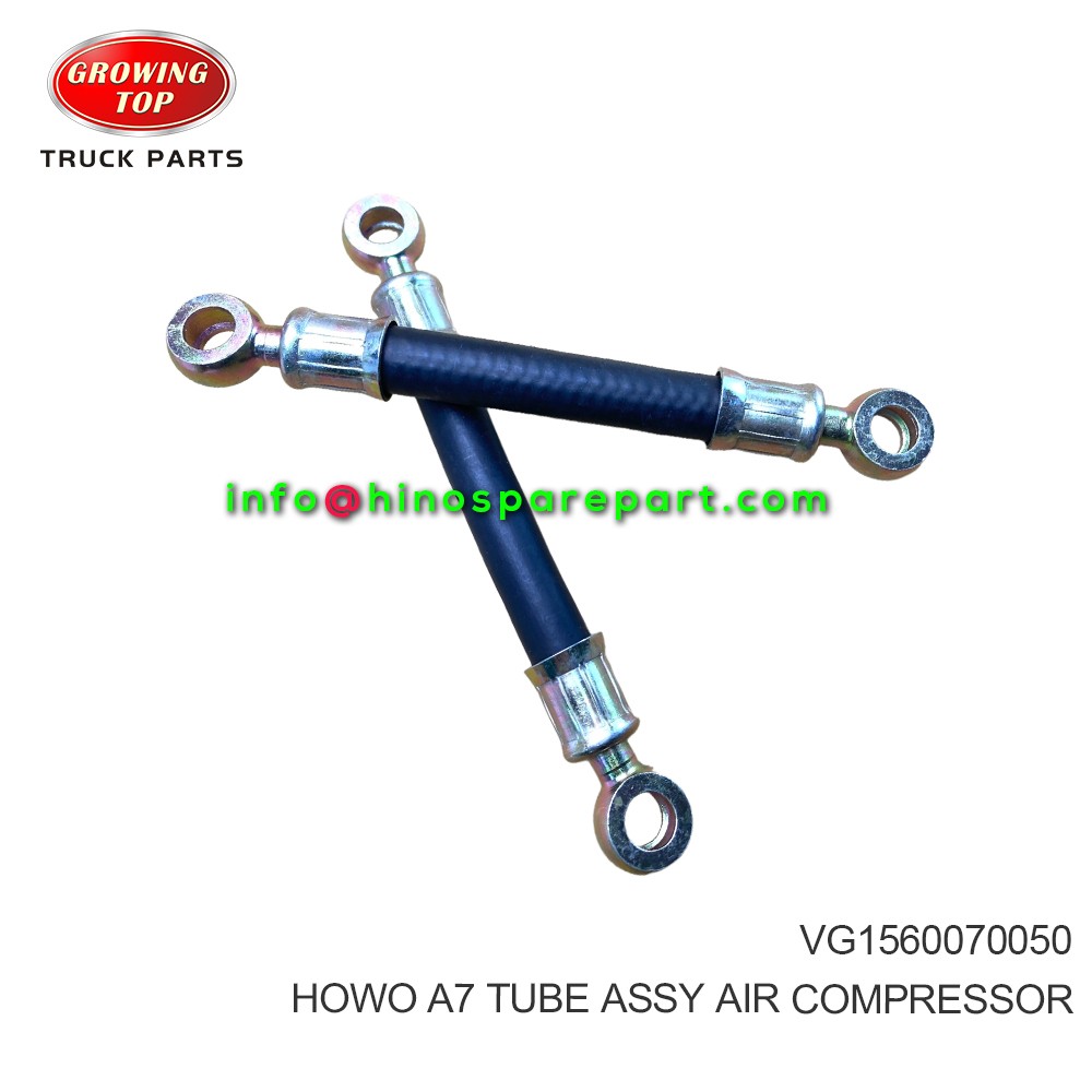 HOWO A7 TUBE ASSY AIR COMPRESSOR VG1560070050