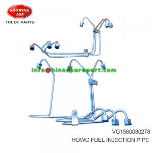 HOWO FUEL INJECTION PIPE  VG1560080278 HOWO FUEL INJECTION PIPE  VG1560080278