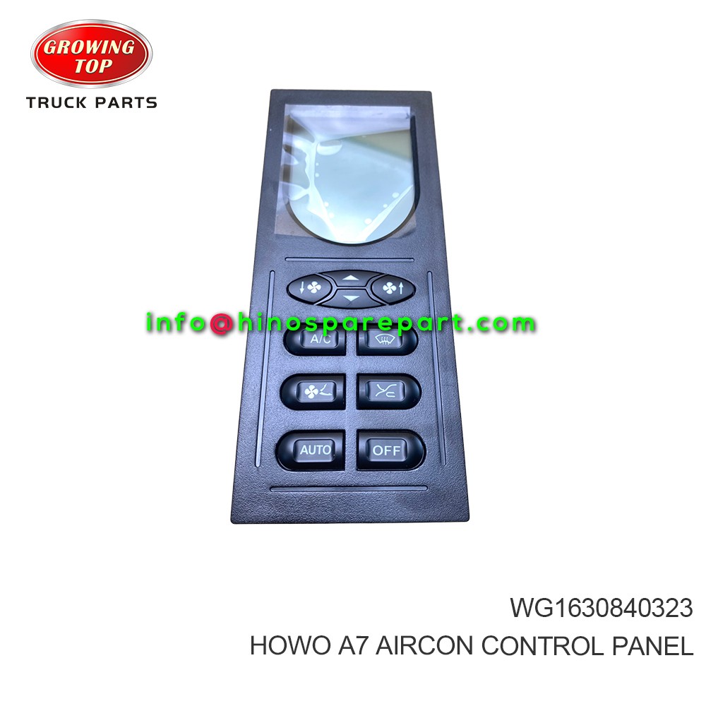 HOWO A7 AIRCON CONTROL PANEL WG1630840323
